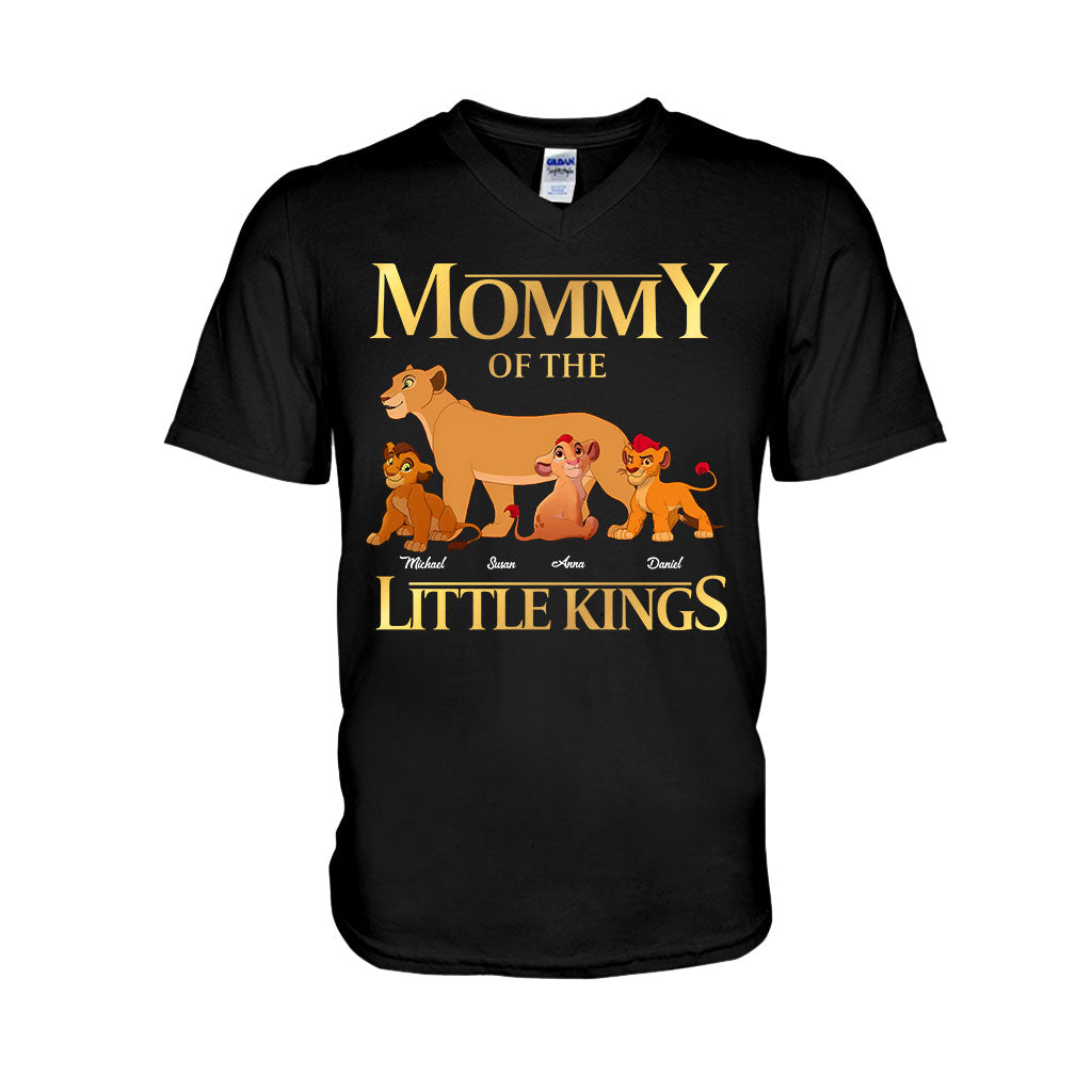 Mommy Of The Little Kings - Personalized Mother T-shirt And Hoodie