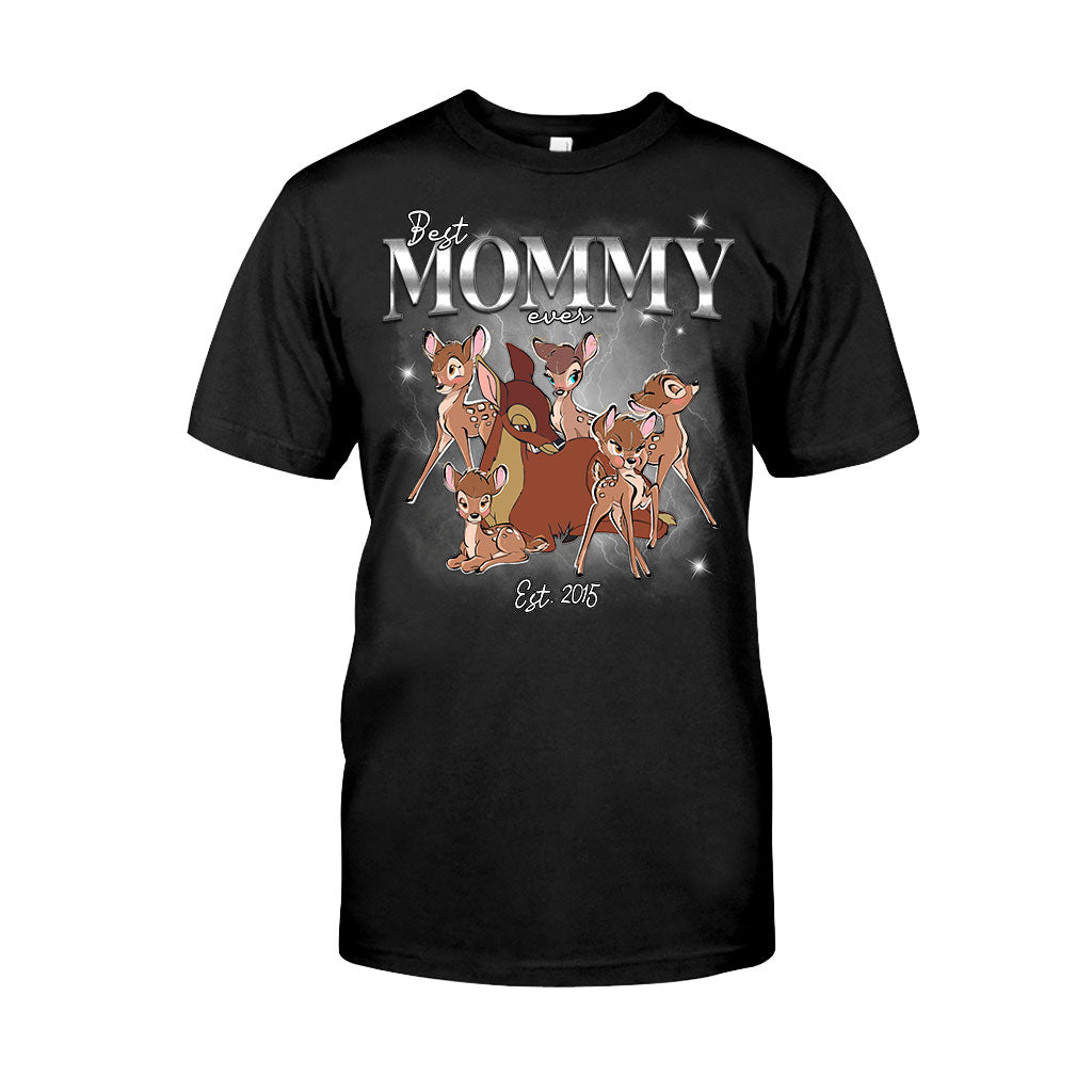 Best Mommy Ever Deer Mom Bootleg Rap - Personalized Mother T-shirt And Hoodie