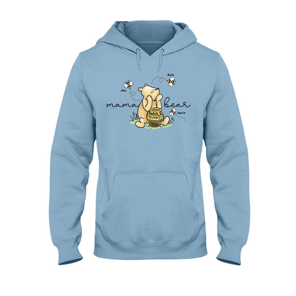 Mama Bear - Personalized Mother T-shirt And Hoodie