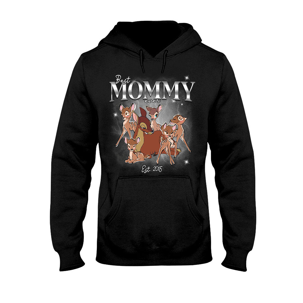 Best Mommy Ever Deer Mom Bootleg Rap - Personalized Mother T-shirt And Hoodie