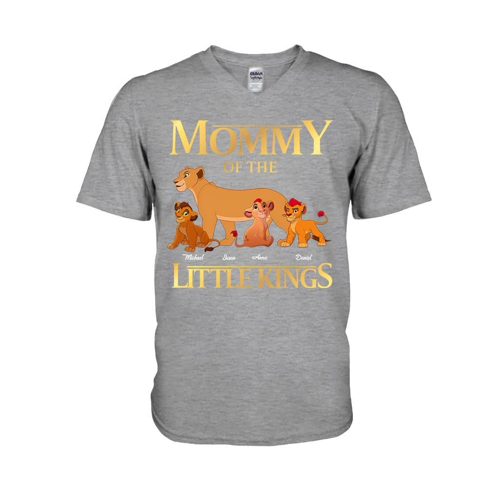 Mommy Of The Little Kings - Personalized Mother T-shirt And Hoodie