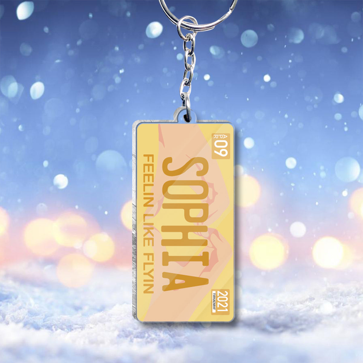 Era License - Personalized Tay-tay Lover Keychain