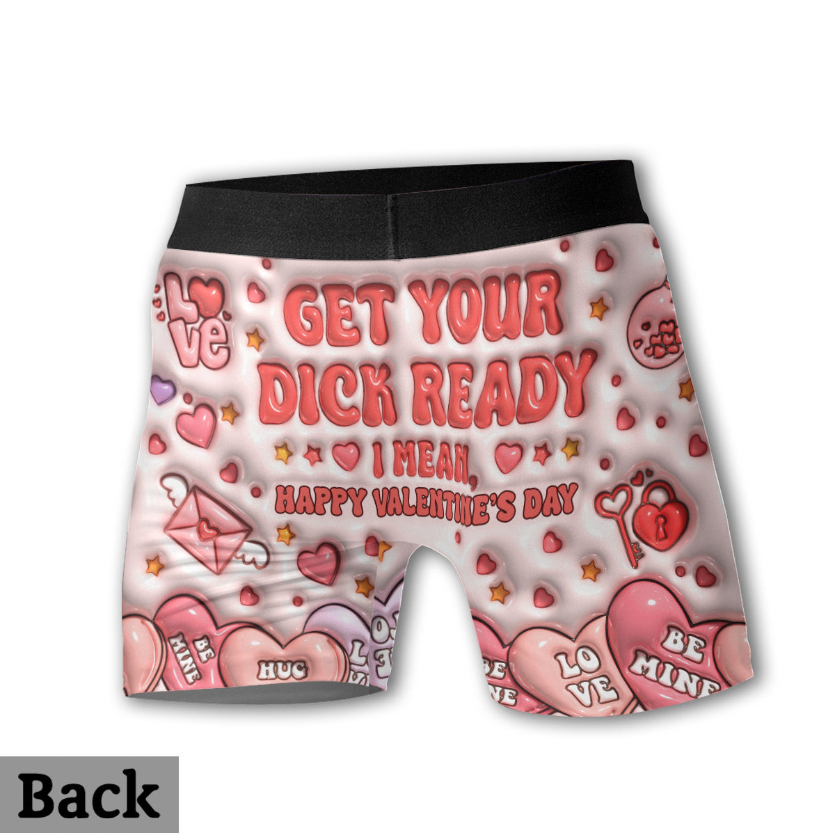Get Your WIlly Ready - Personalized Couple Women Briefs & Men Boxer Briefs