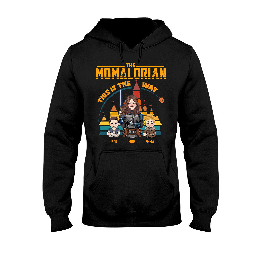 Mamalorian Dadalorian - Personalized Mother T-shirt And Hoodie
