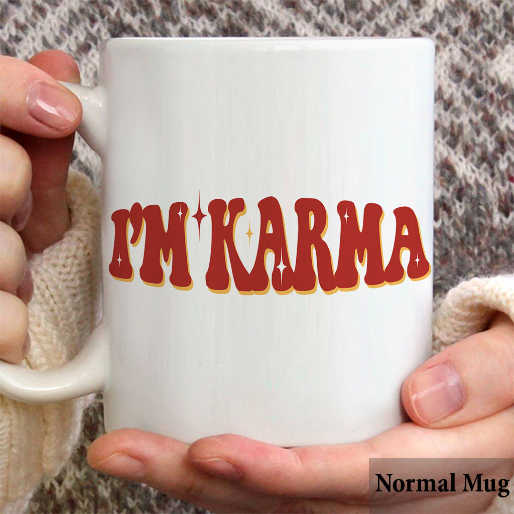 Karma Is My Bf Gf - Personalized Tay-tay Lover Mug
