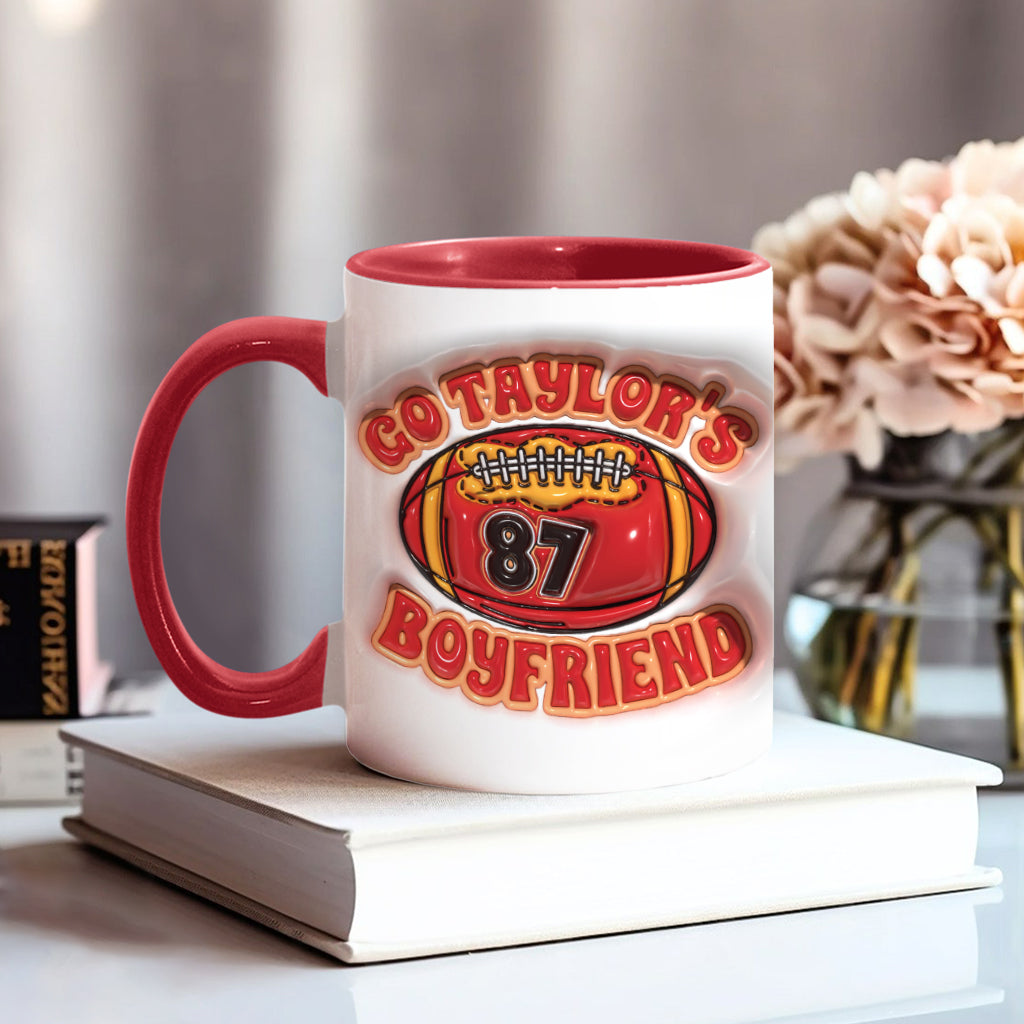 Karma Is The Guy Inflated - Tay-tay Lover Accent Mug