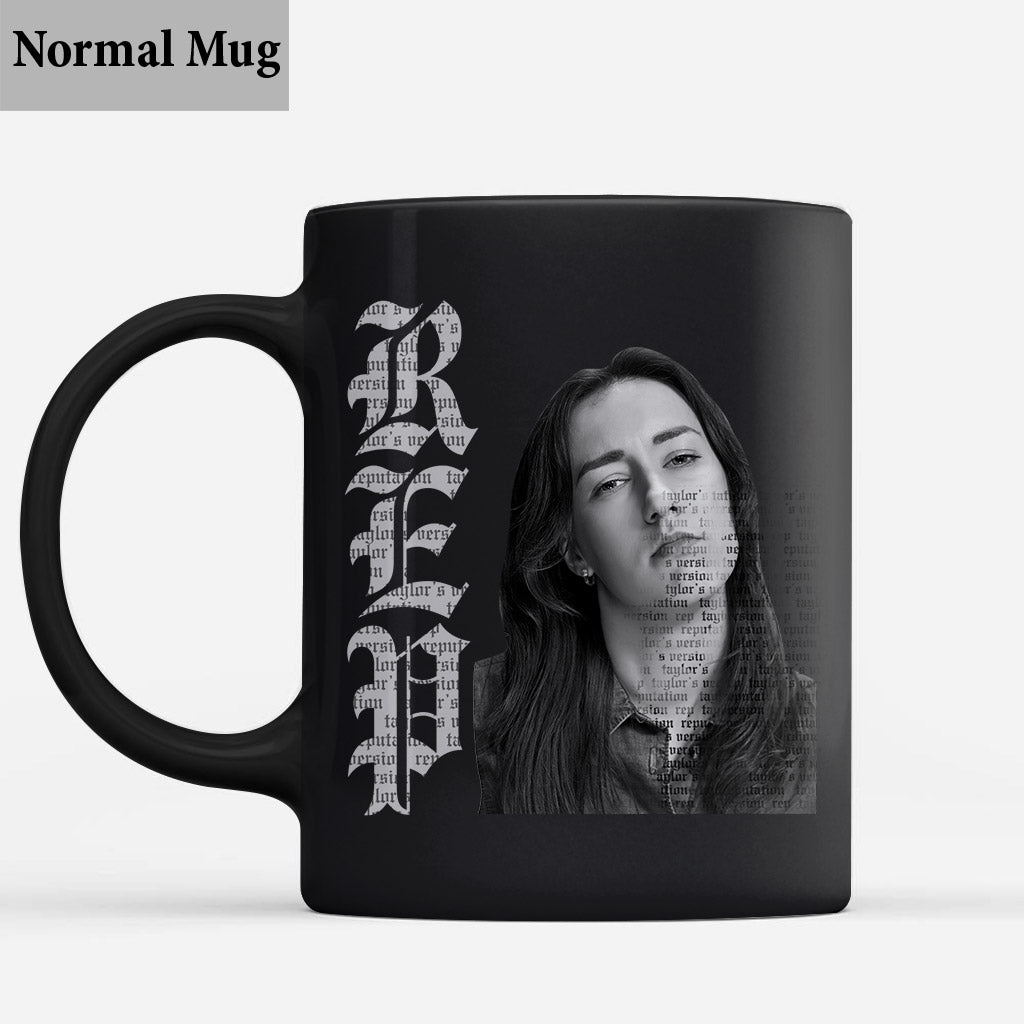 Custom Black And White Photo REP - Personalized Tay-tay Lover Mug