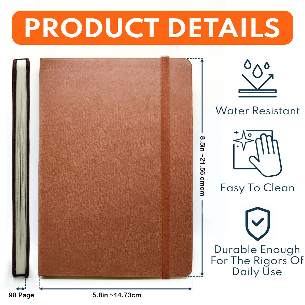 Our Adventure Book - Personalized Couple Leather Journal