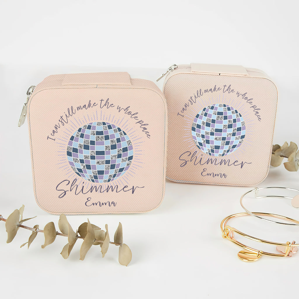 Make The Whole Place Shimmer - Personalized Tay-tay Lover Jewelry Box