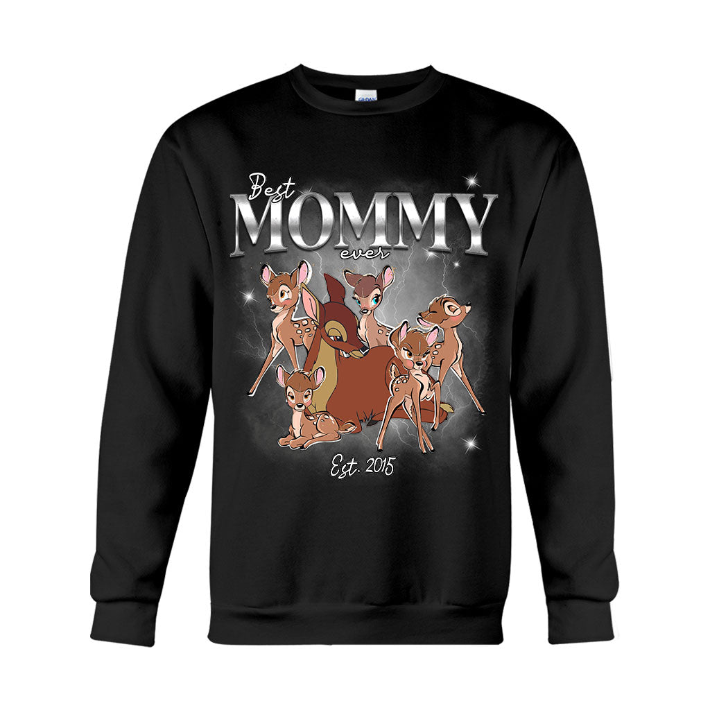 Best Mommy Ever Deer Mom Bootleg Rap - Personalized Mother T-shirt And Hoodie