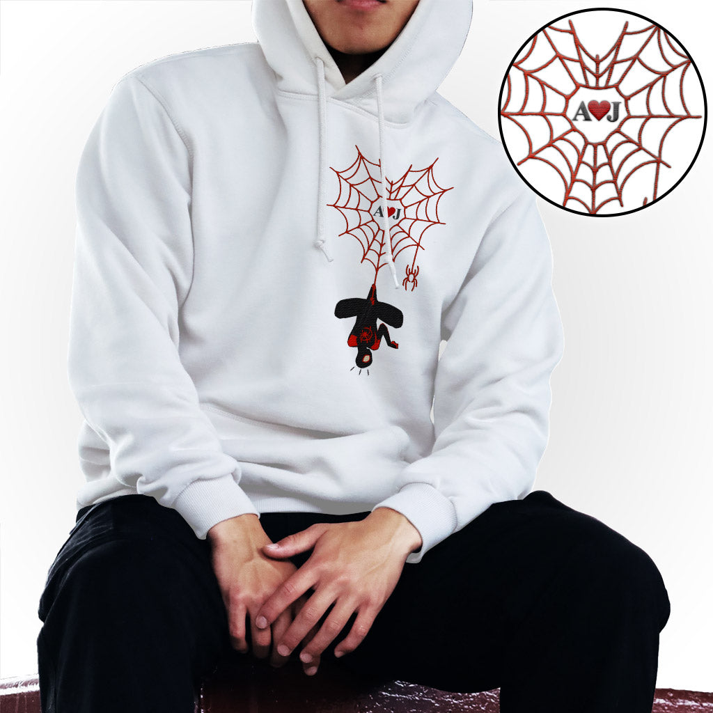 Love You In Every Multiverse - Personalized Couple Embroidered Hoodie