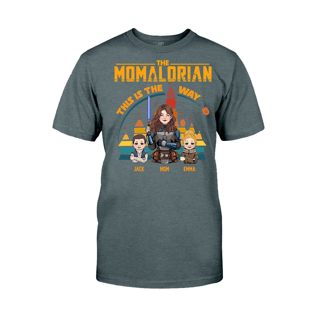 Mamalorian Dadalorian - Personalized Mother T-shirt And Hoodie