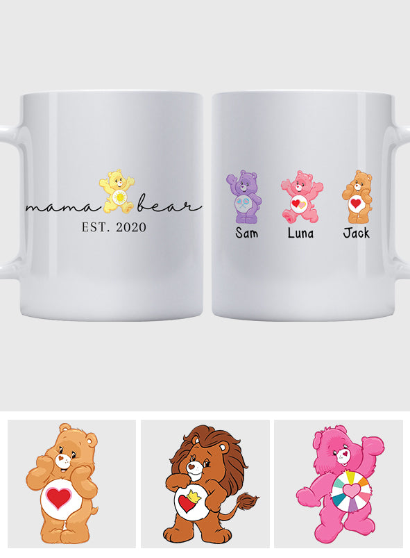 Mama Bear Since Est - Personalized Mother Mug