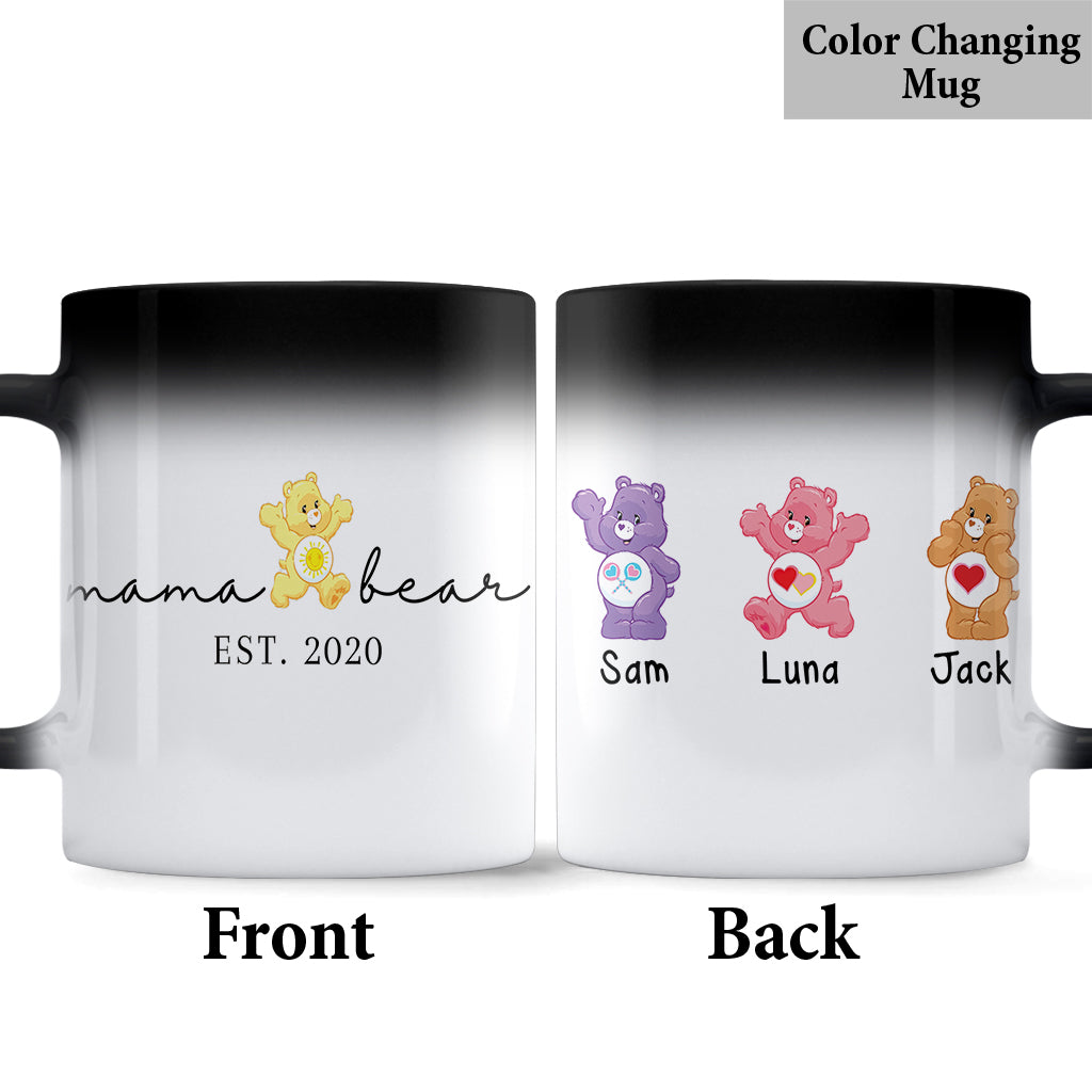 Mama Bear Since Est - Personalized Mother Mug