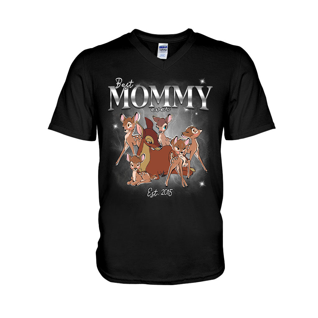 Best Mommy Ever Deer Mom Bootleg Rap - Personalized Mother T-shirt And Hoodie