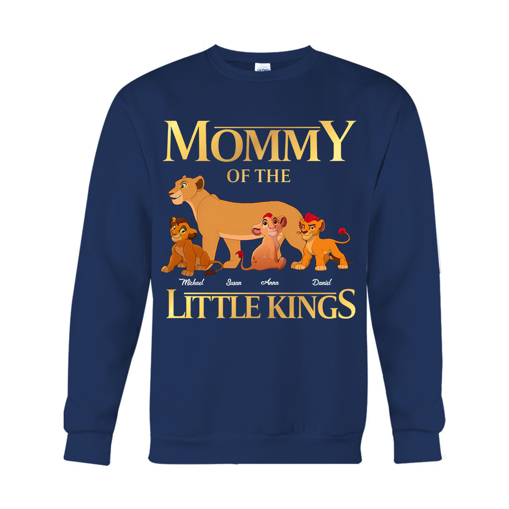 Mommy Of The Little Kings - Personalized Mother T-shirt And Hoodie