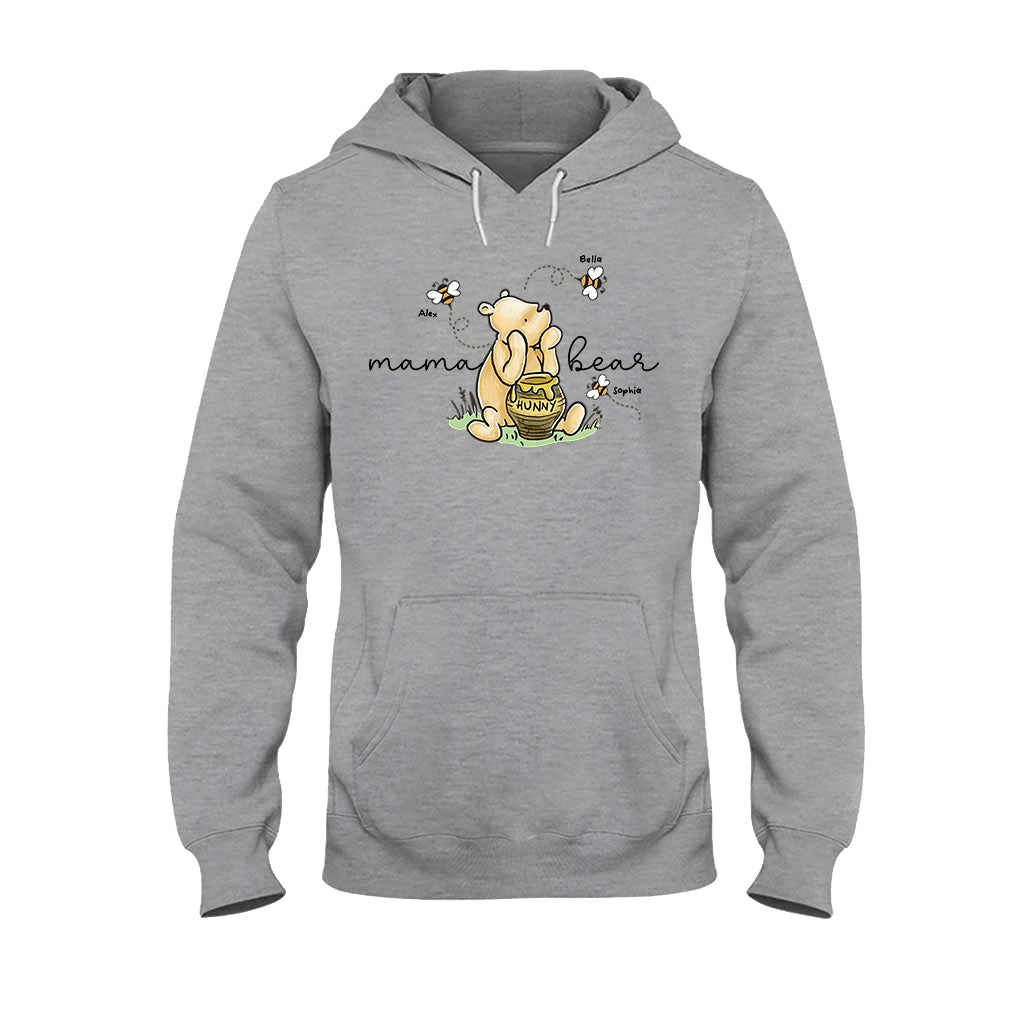 Mama Bear - Personalized Mother T-shirt And Hoodie