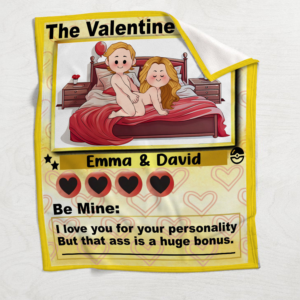 I Choose You - Personalized Couple Blanket