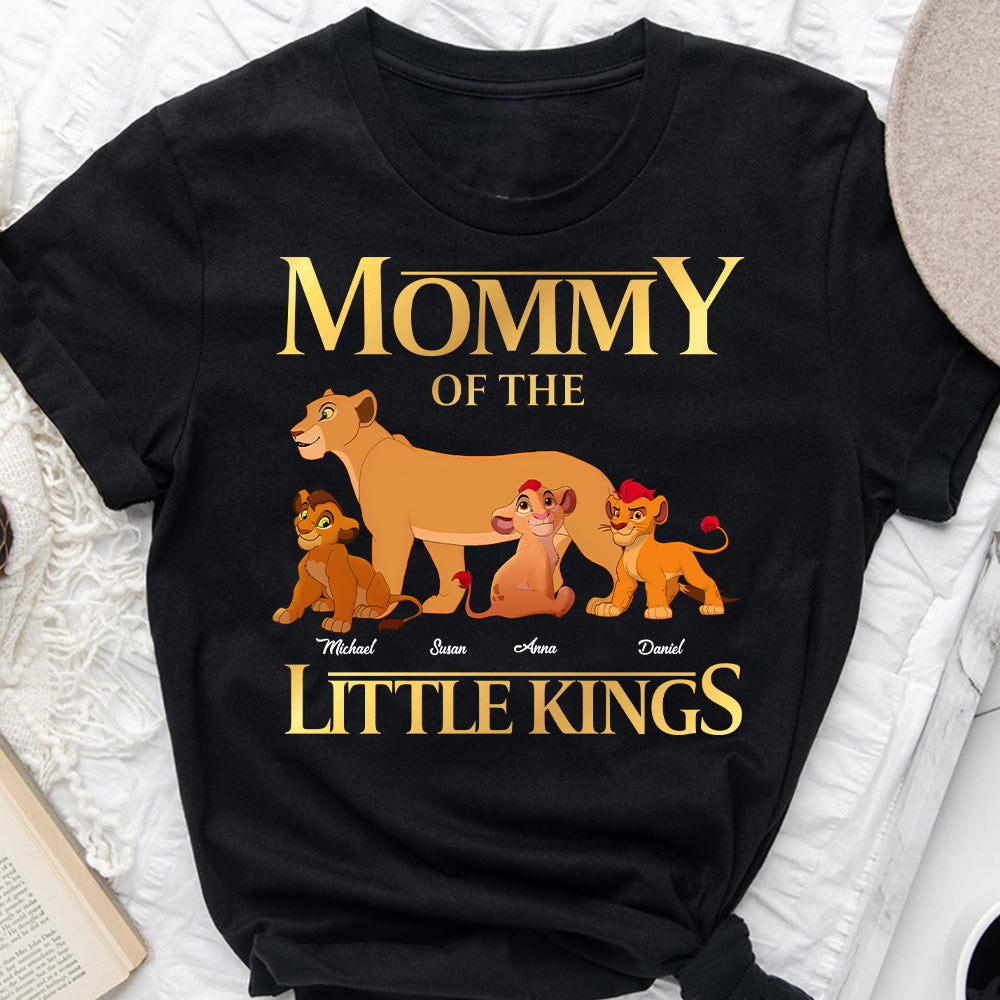 Mommy Of The Little Kings - Personalized Mother T-shirt And Hoodie