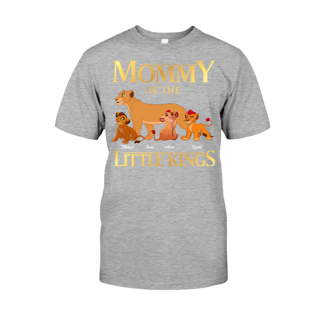 Mommy Of The Little Kings - Personalized Mother T-shirt And Hoodie