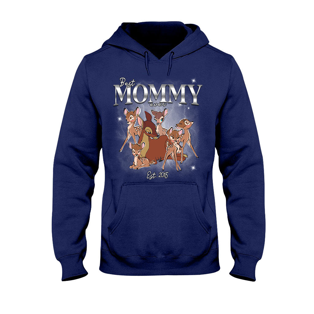 Best Mommy Ever Deer Mom Bootleg Rap - Personalized Mother T-shirt And Hoodie