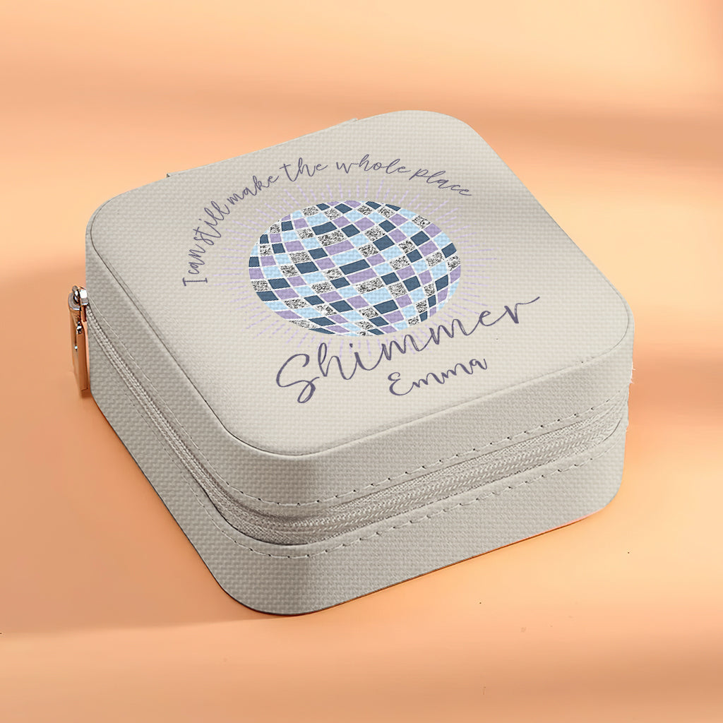 Make The Whole Place Shimmer - Personalized Tay-tay Lover Jewelry Box