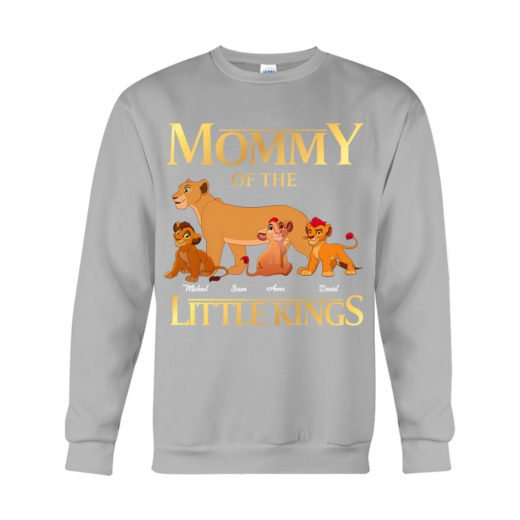 Mommy Of The Little Kings - Personalized Mother T-shirt And Hoodie