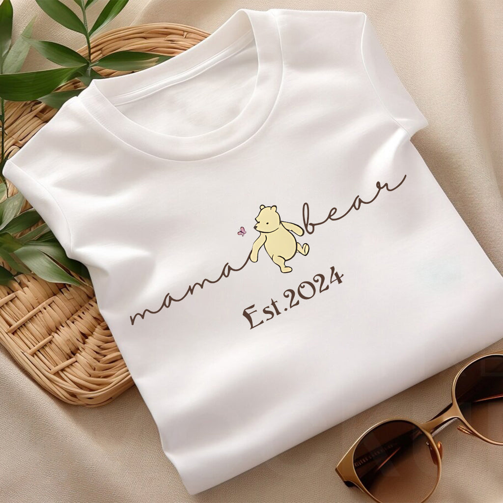 Mama Bear - Personalized Mother T-shirt And Hoodie