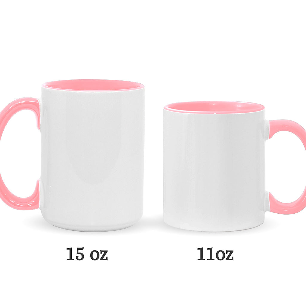 Happiest Grandma Mama On Earth Mouse Ears - Personalized Grandma Accent Mug