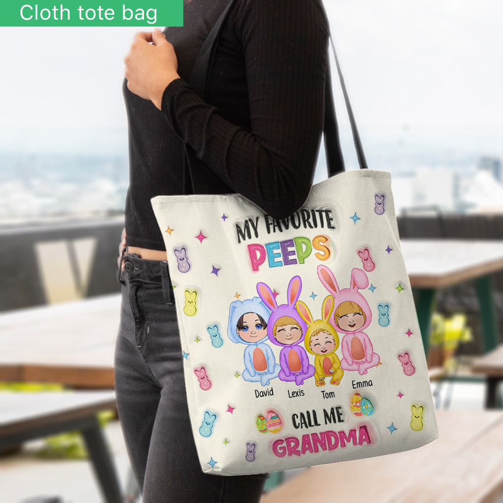 Grandma Of These Bunnies - Personalized Grandma Tote Bag