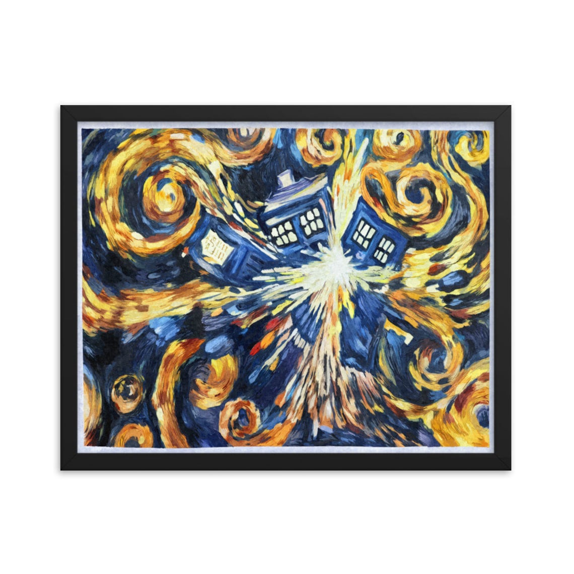Police Box - Canvas And Poster 1122