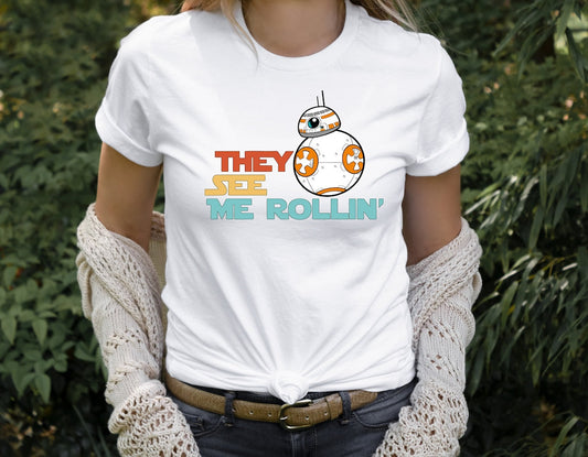 Rolling The Force T-shirt & Hoodie 0224
