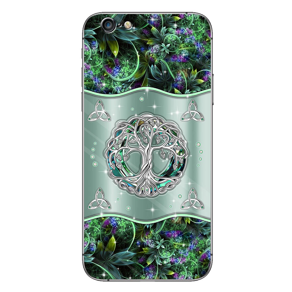 Irish Tree Of Life Celtic Knot - Irish Phone Case With 3D Pattern Print