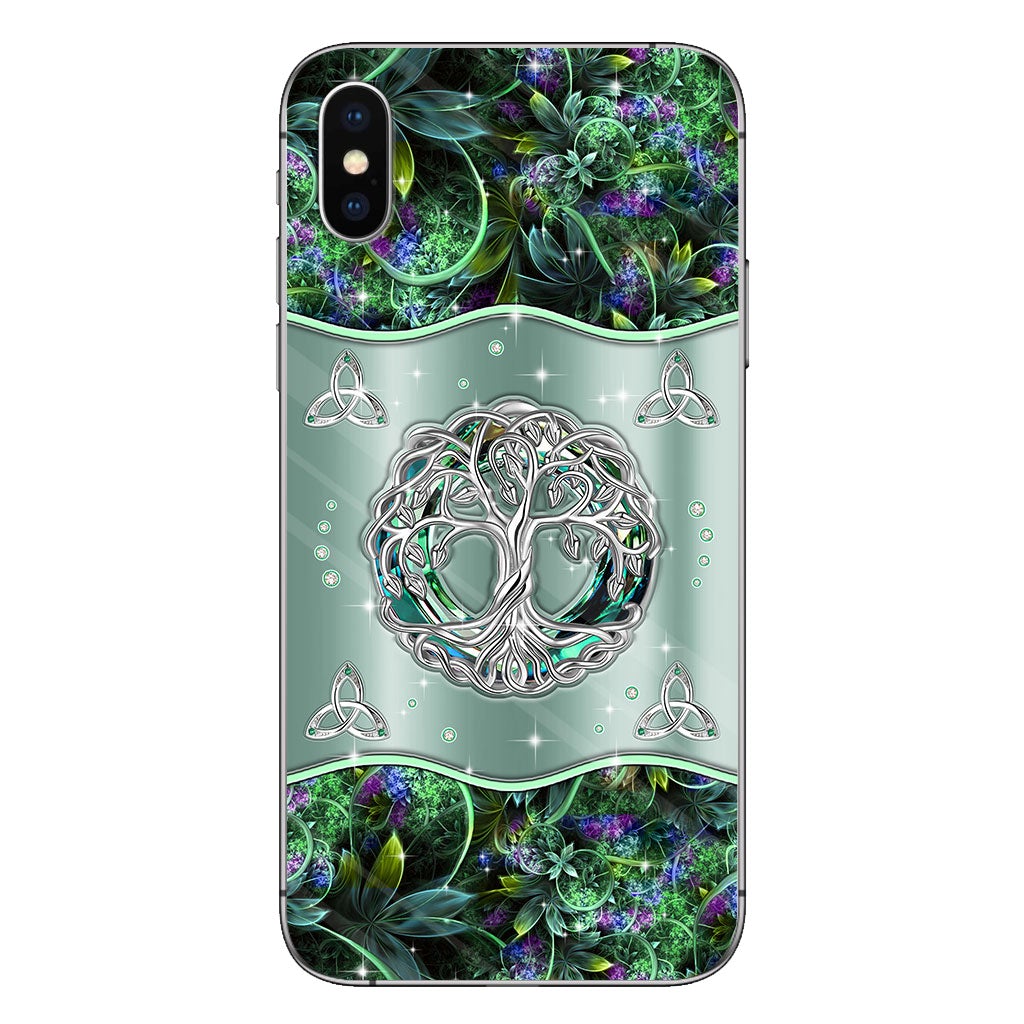 Irish Tree Of Life Celtic Knot - Irish Phone Case With 3D Pattern Print
