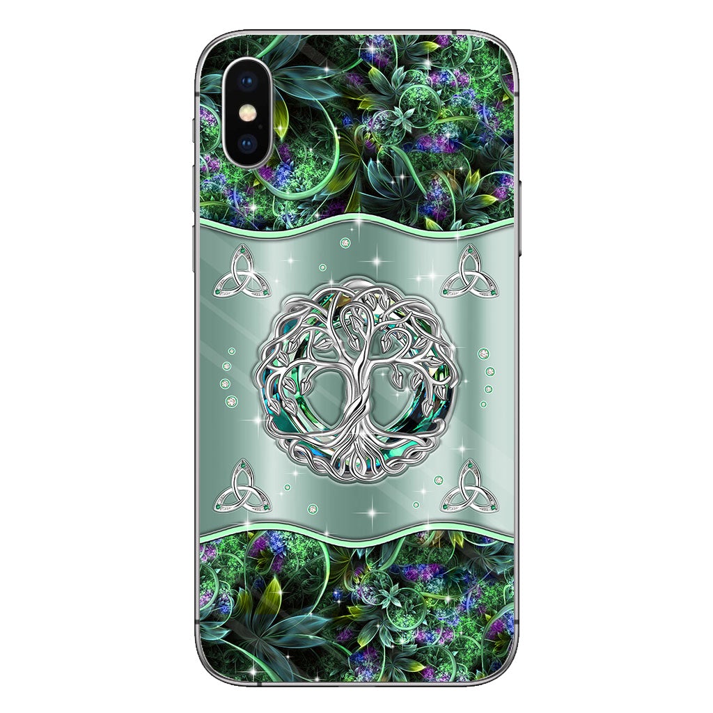 Irish Tree Of Life Celtic Knot - Irish Phone Case With 3D Pattern Print