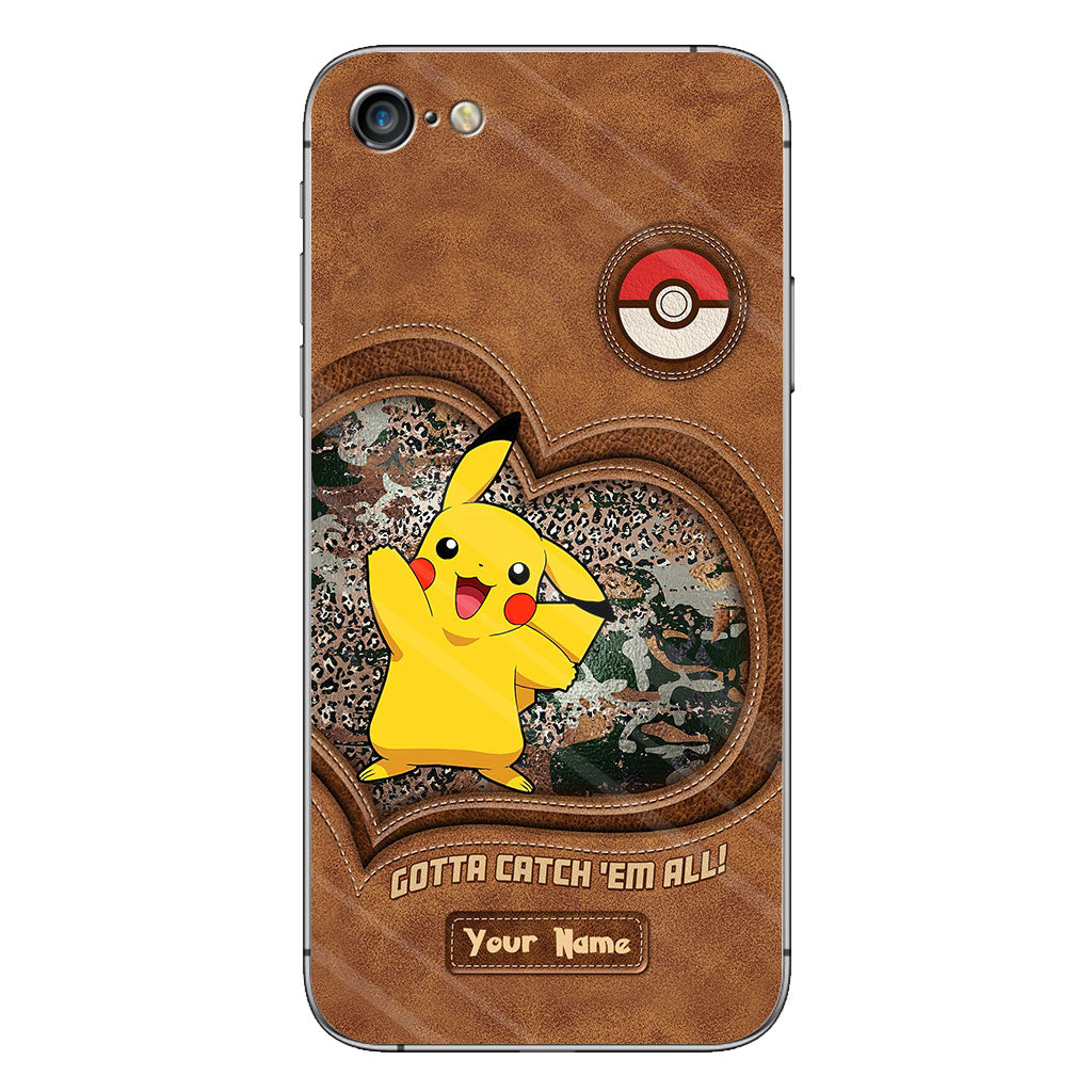 Catch Them All - Personalized Monster Trainer Phone Case