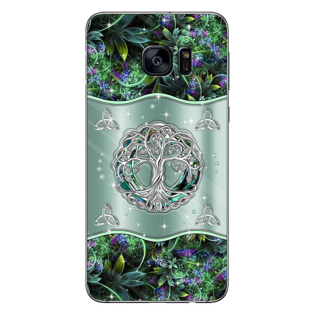 Irish Tree Of Life Celtic Knot - Irish Phone Case With 3D Pattern Print