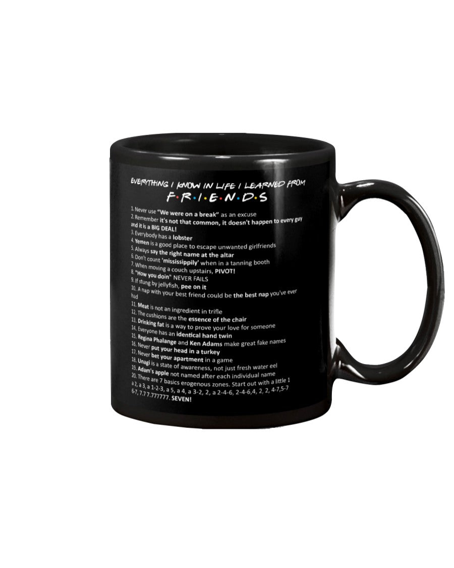 Everything I Learned Mug 1122